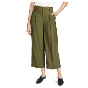 Madewell pleated wide-leg pants